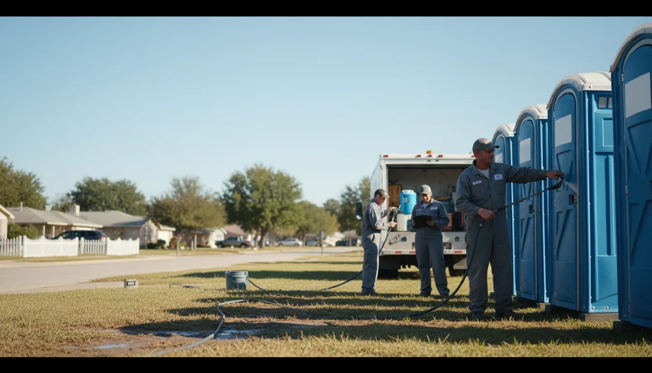 Long-Term Portable Toilet Rental in New Washington, IN near me